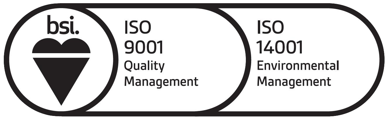 ISO Accreditations 9001 & 14001