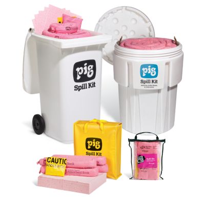 Hazardous Chemical Spill Kits & Refills