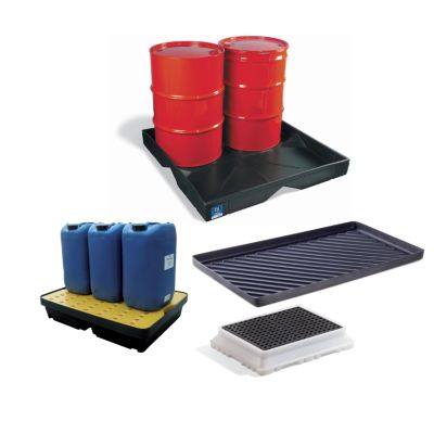 Spill Trays, Basins & Carts