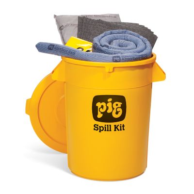 PIG Spill Kit in High-Visibility Container