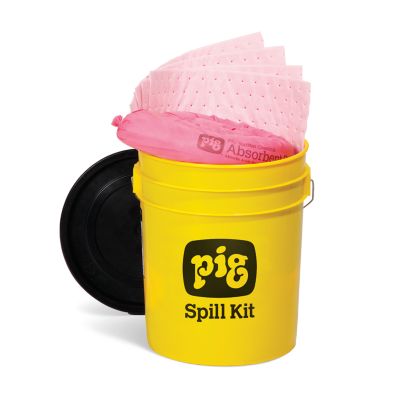 PIG Spill Kit in High-Visibility Container