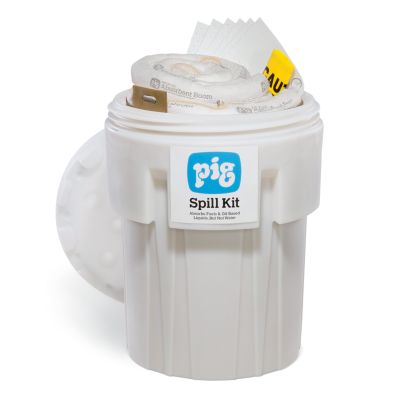 PIG® Oil-Only Spill Kit in a 360 Litre Overpack Drum