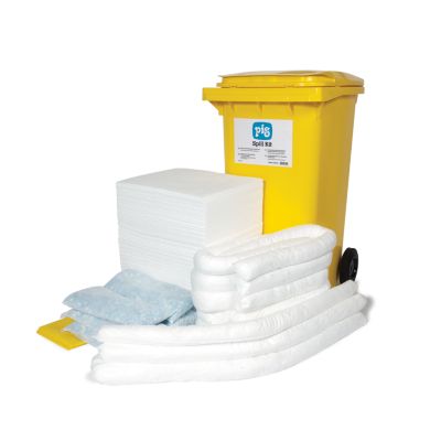 PIG® Essentials Wheeled Container Oil-Only Spill Kit