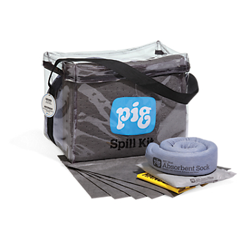 PIG® Clear Cube Bag Spill Kit