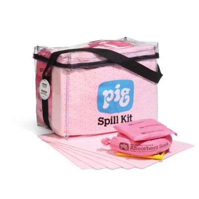 PIG® Clear Cube Bag Spill Kit