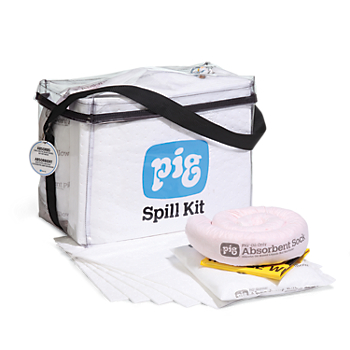 PIG® Clear Cube Bag Spill Kit