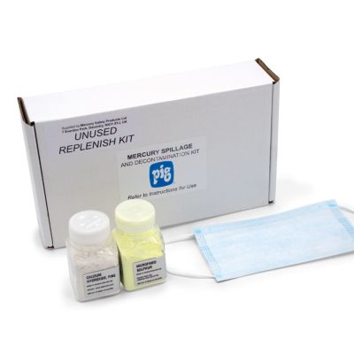 Replenishment for Date-Coded Mercury Spill Kit Components