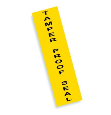 Tamper Proof Seal Labels