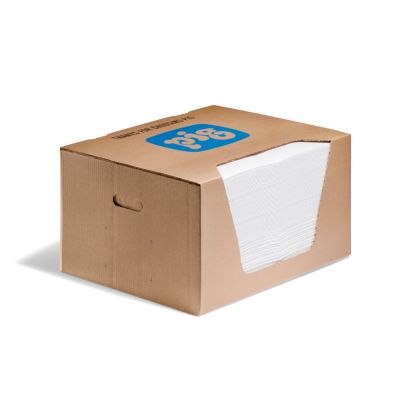 PIG® Oil-Only Absorbent Mat Pad in Dispenser Box