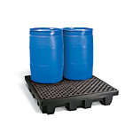 PIG® 4-Drum Poly Spill Containment Pallet