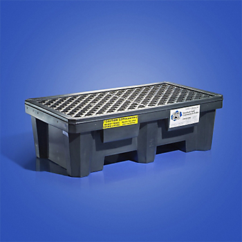 PIG® Economy 2-Drum Poly Spill Containment Pallet