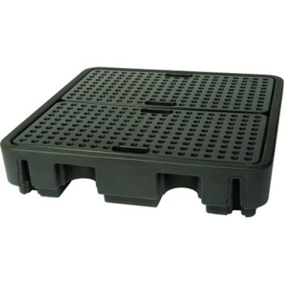 PIG® Essentials 4-Drum Poly Containment Pallet