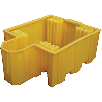 PIG® Essentials Single IBC Poly Containment Pallet with Integral Dispensing Bucket