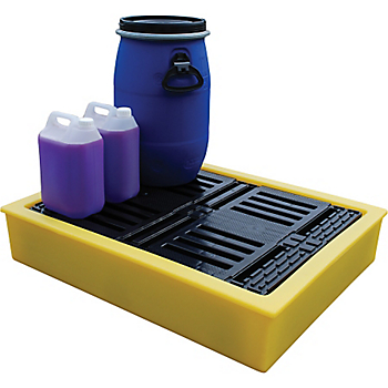 PIG® Essentials Poly Spill Tray with Grate