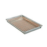 Galvanised Steel Drip Tray with Handles and Mesh Cover