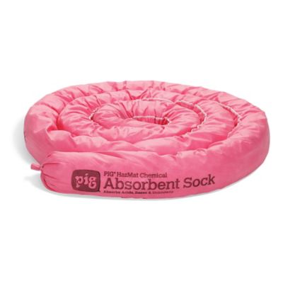 PIG® HazMat Chemical Absorbent Sock