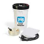 PIG® Leak Diverter Bucket Kit for Roofs